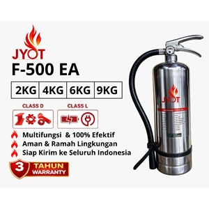 Apar F500 EA JYOT solusi Cepat Atasi Kebakaran Akibat Batere Lithium