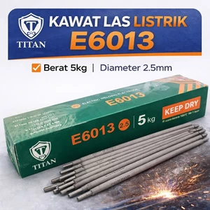 Kawat Las Elektrode Titan E6013 Welding Electrode 2.5mm X 350mm 3.2mm X 350mm