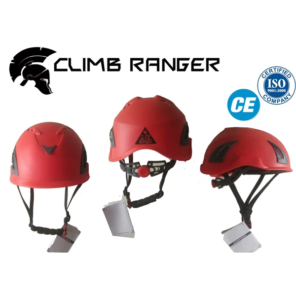 Helm  Safety Climbing Red Climb Ranger
