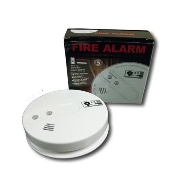 911 Fire Alarm Kebakaran Photo Electric Smoke Detector