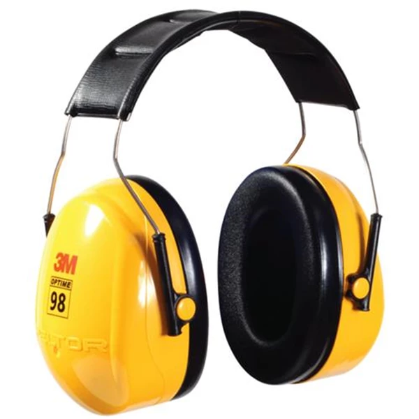3 m Peltor Optime ™ ™ ™ 98 Over-The-Head Earmuffs Hearing Conservation H9A
