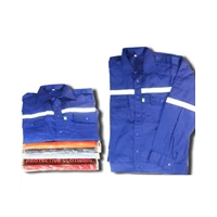 Baju Wearpack American Drill Reflective Jacket Royal Blue
