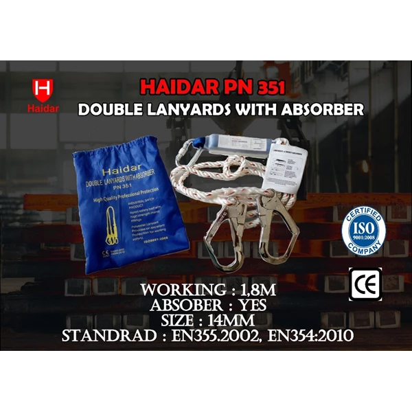 Double Lanyard Absorber Haidar Pn 351