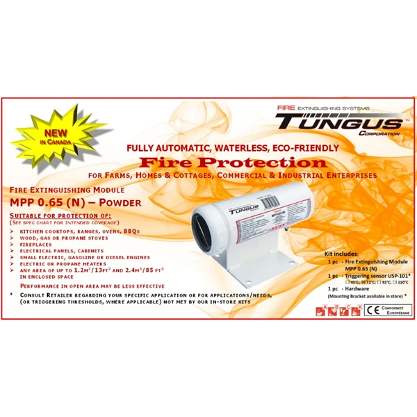TUNGUS Automatic Fire Extinguisher Type MPP065