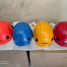 Helm Safety Panjat Climbing CLIMBX Merah Orange Biru Kuning 1