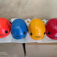 Helm Safety Panjat Climbing CLIMBX Merah Orange Biru Kuning Putih