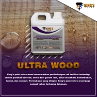 King's Paint Ultra Wood Coating 1Liter / Cat Kayu